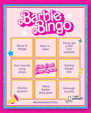 Image post by @barbiethemovie on Instagram