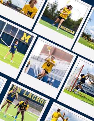 Image post by @umichwlax on Instagram