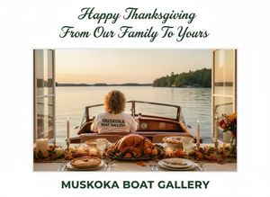 Image post by @MuskokaBoatGallery on Facebook