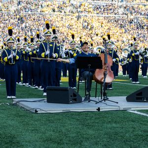 Image post by @umichband on Instagram