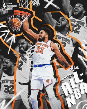 Image post by @nyknicks on Instagram