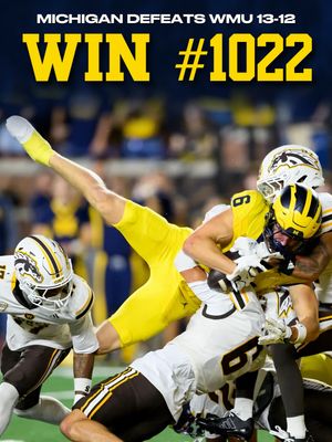 Image post by @michigan__football on Instagram