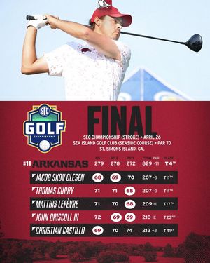 Image post by @razorbackmgolf on Instagram