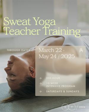 Image post by @sweatyoga on Instagram