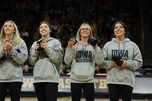 Image post by @IowaGymnastics on Twitter