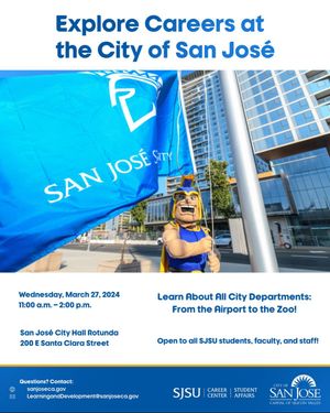 Image post by @sjsu_careercenter on Instagram