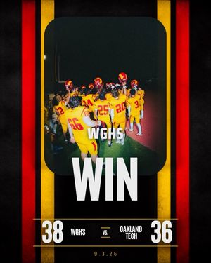 Image post by @wghs.fb on Instagram