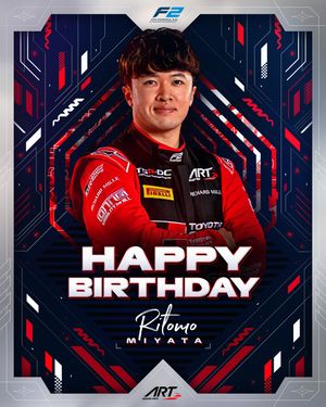 Image post by @formula2 on Instagram