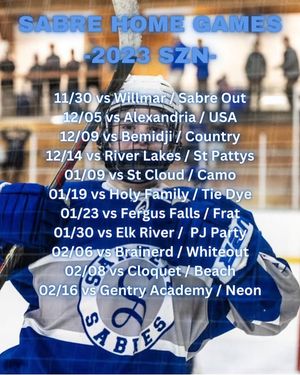 Image post by @SabreBoysHockey on Facebook
