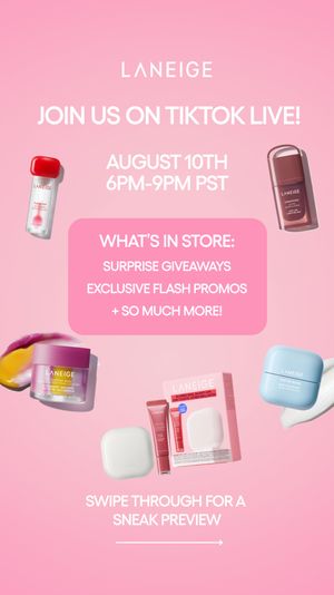 Video post by @laneige_us on TikTok