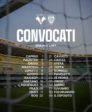 Image post by @cagliaricalcio on Instagram