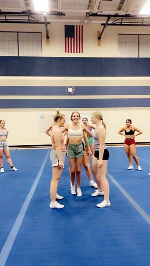 Video post by @corner_canyon_cheer on Instagram