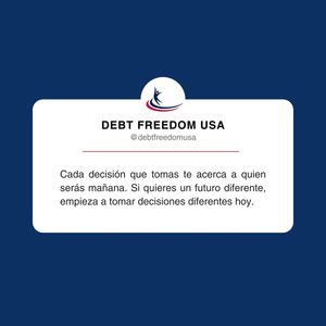 Image post by @debtfreedomusa on Instagram