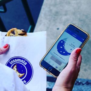 Image post by @insomniacookies on Instagram