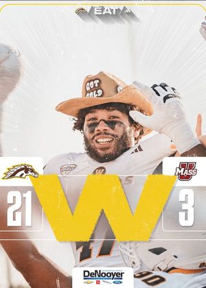 Image post by @wmufootball on Facebook