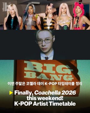 Image post by @billboard_korea on Instagram