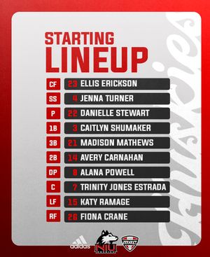 Image post by @NIUSoftball on Twitter