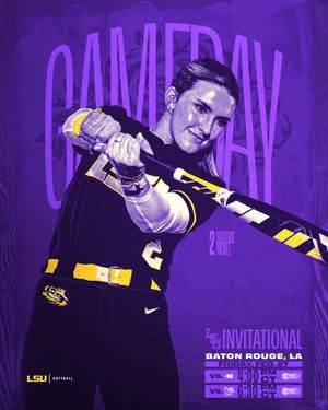 Image post by @LSUsoftball on Twitter