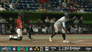 Video post by @trashpandasbaseball on Facebook