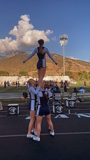Video post by @corner_canyon_cheer on Instagram