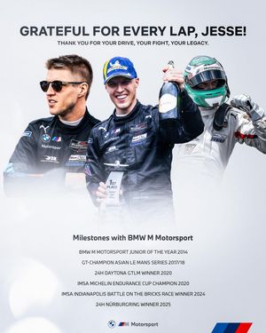 Image post by @bmwmmotorsport on Instagram