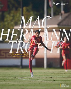 Image post by @USC_WSoccer on Twitter