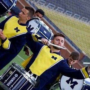 Image post by @umichdrumline on Instagram