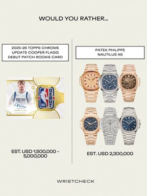 Image post by @wristcheck on Instagram