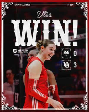 Image post by @utahvolleyball on Instagram