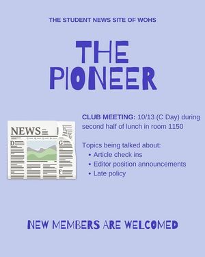 Image post by @wohspioneer on Instagram