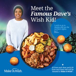 Image post by @MakeAWish on Twitter