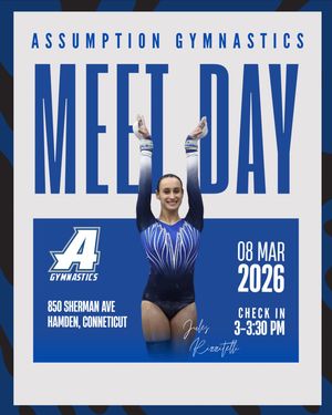 Image post by @assumptionumagymnastics on Instagram