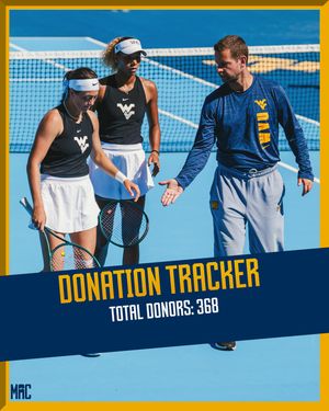 Image post by @wvutennis on Instagram