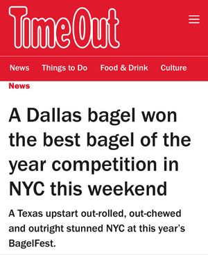 Image post by @bagelfest on Instagram