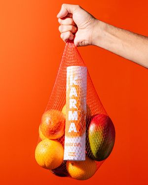 Image post by @drinkkarmawater on Instagram