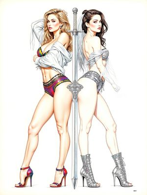 Image post by @pinup.aiart on Instagram