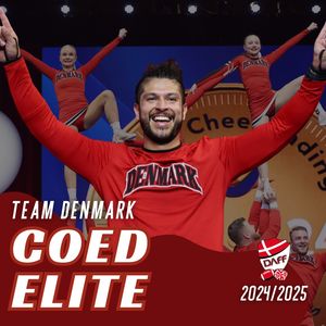 Image post by @teamdenmarkcheer on Instagram