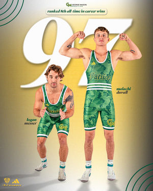 Image post by @gmuwrestling on Instagram
