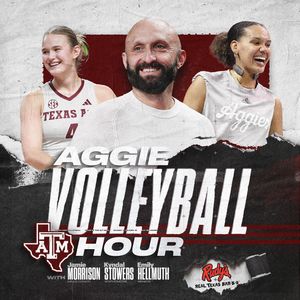 Image post by @aggievolleyball on Instagram