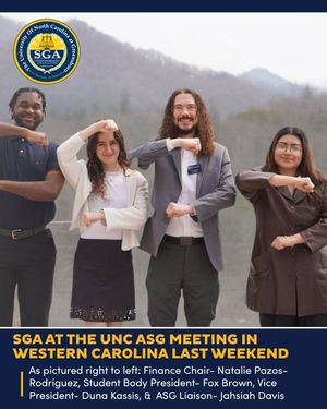 Image post by @uncg.sga on Instagram