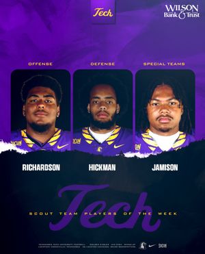 Image post by @tntech_football on Instagram