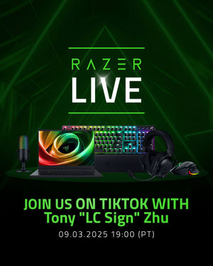 Image post by @razer on Instagram
