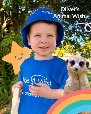 Image post by @makeawishaust on Instagram