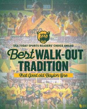 Image post by @baylorathletics on Instagram