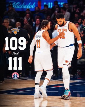 Image post by @nyknicks on Twitter/X