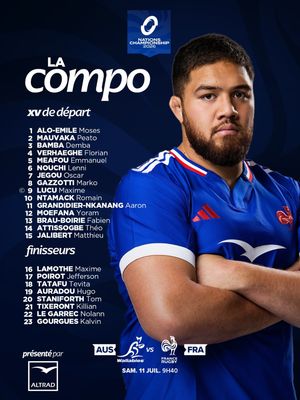 Image post by @francerugby on Instagram