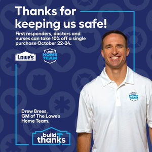Image post by @Lowes on Twitter