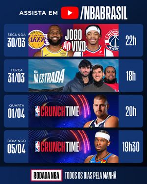 Image post by @nbabrasil on Instagram
