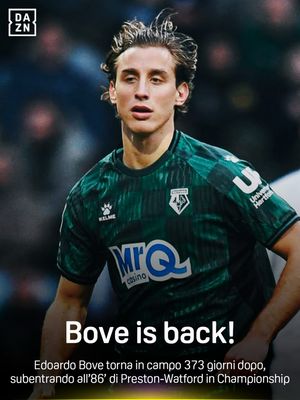 Image post by @dazn_it on Instagram