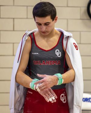 Image post by @ou_mgymnastics on Instagram